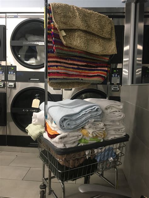 Laundromat, with new, clean, self serve machines. Extra large machines for large items! Drop off services available. Always attended, if your in need of assistance. Soaps, laundry bags and other supplies available for purchase.